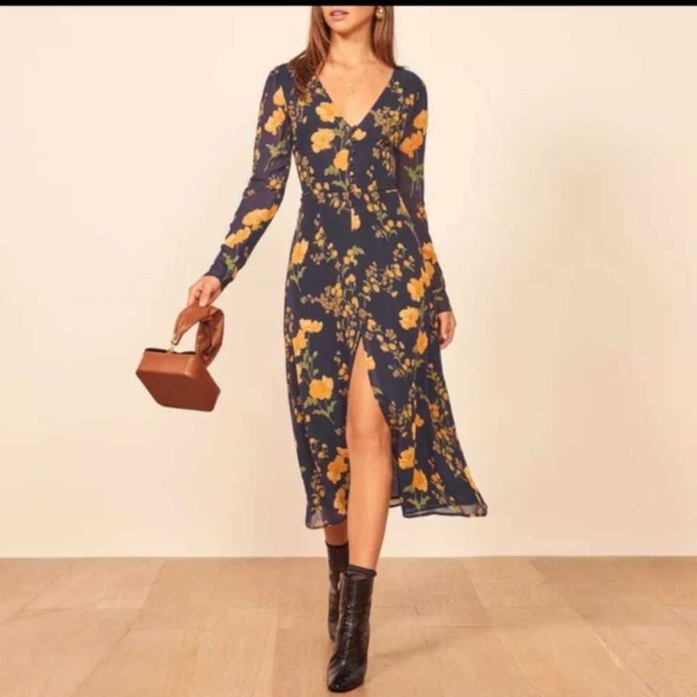 Reformation StyleOrchard Midi Dress